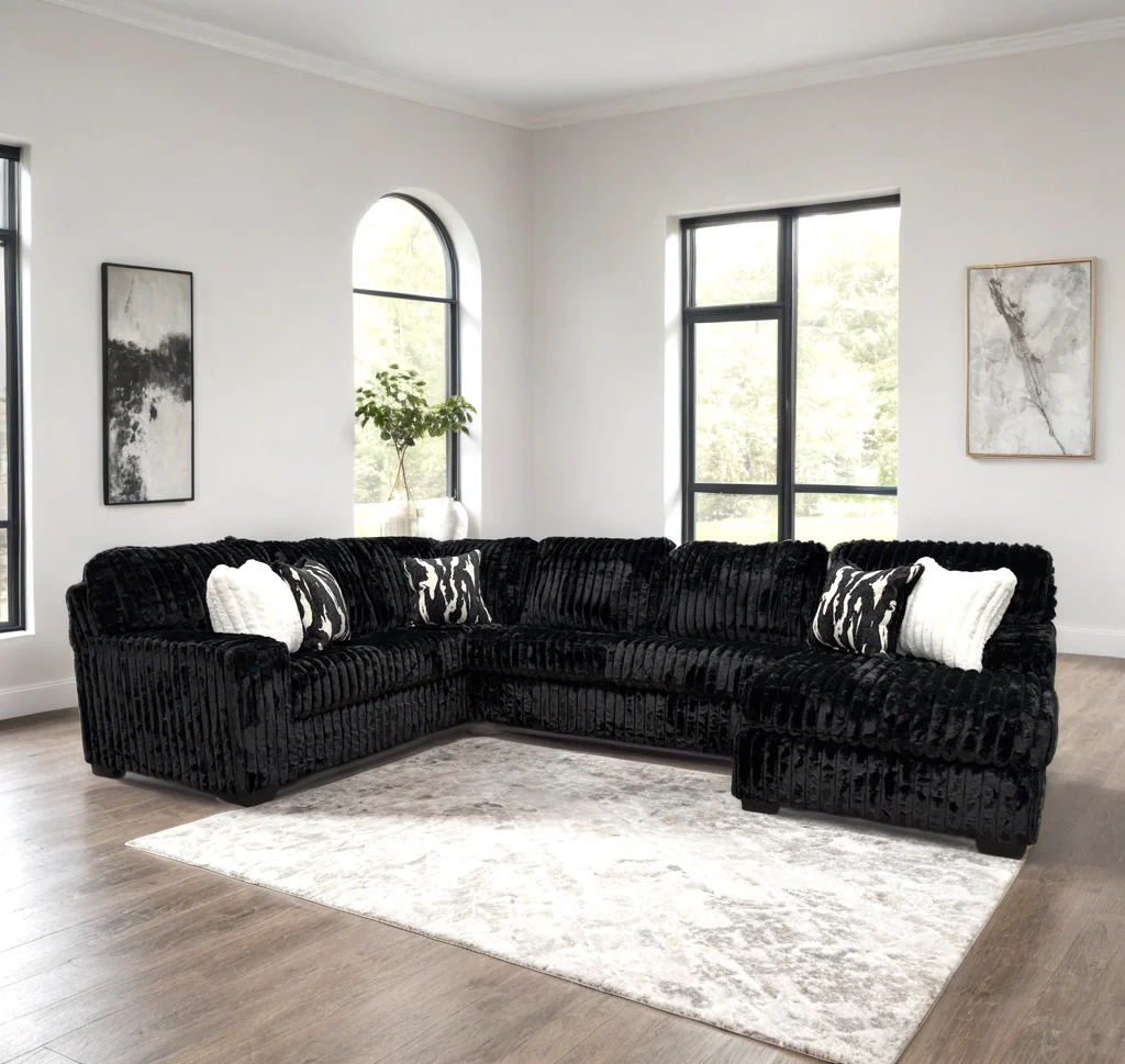 Marlo Black Sectional - Image 2