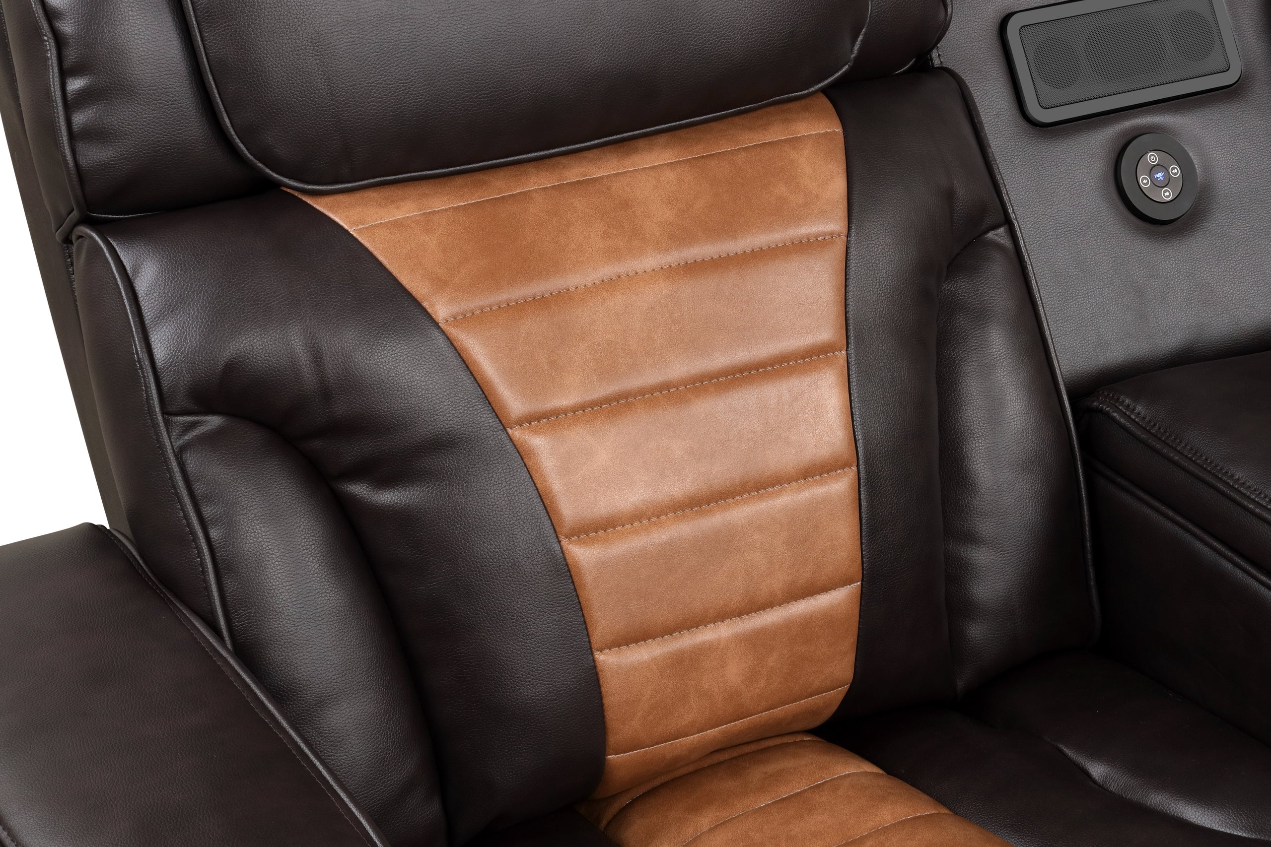 Ibiza Brown Power Reclining Sectional - Image 3