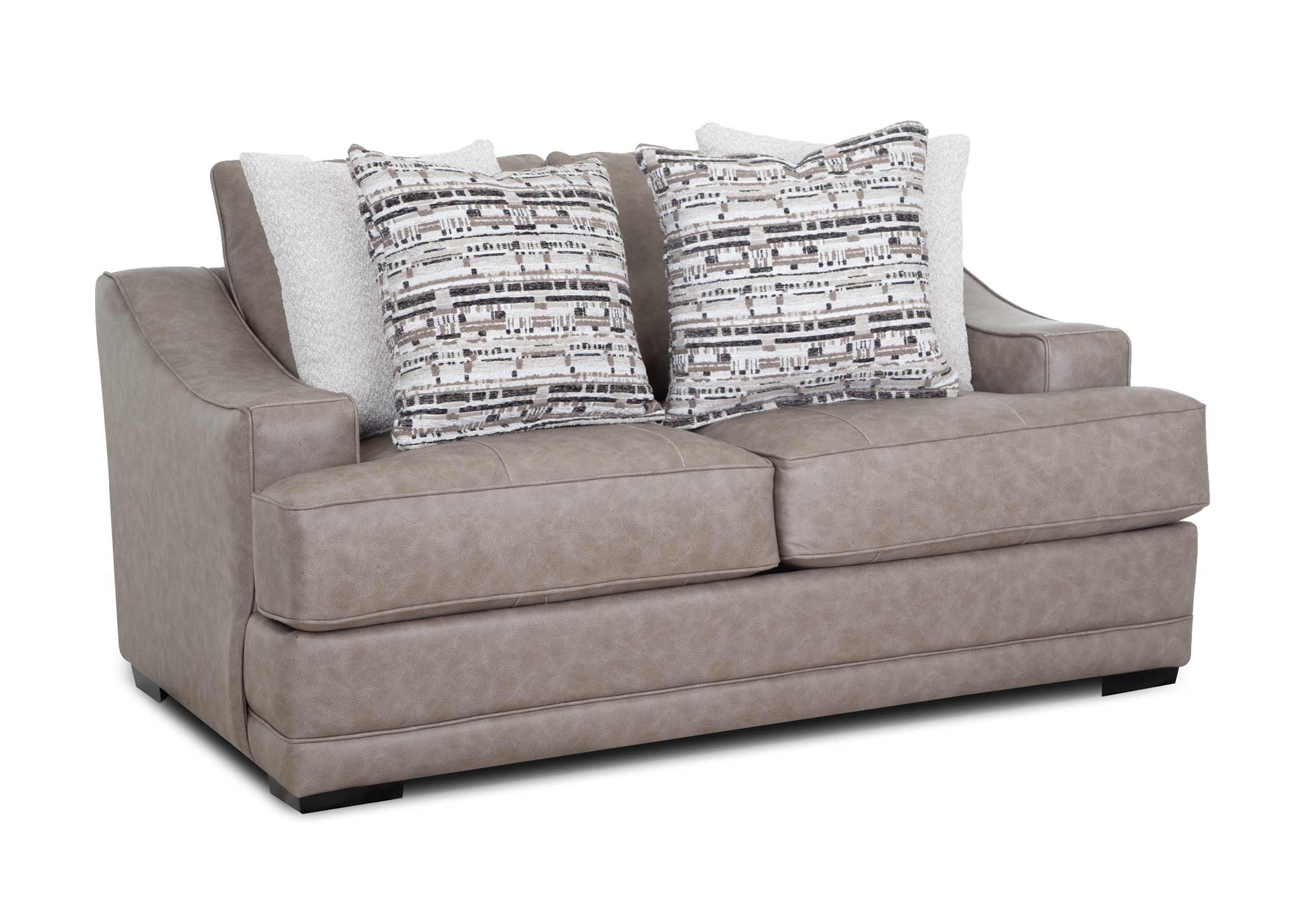 Franklin Greige Oversized 2-Piece Living Room Set - Image 3
