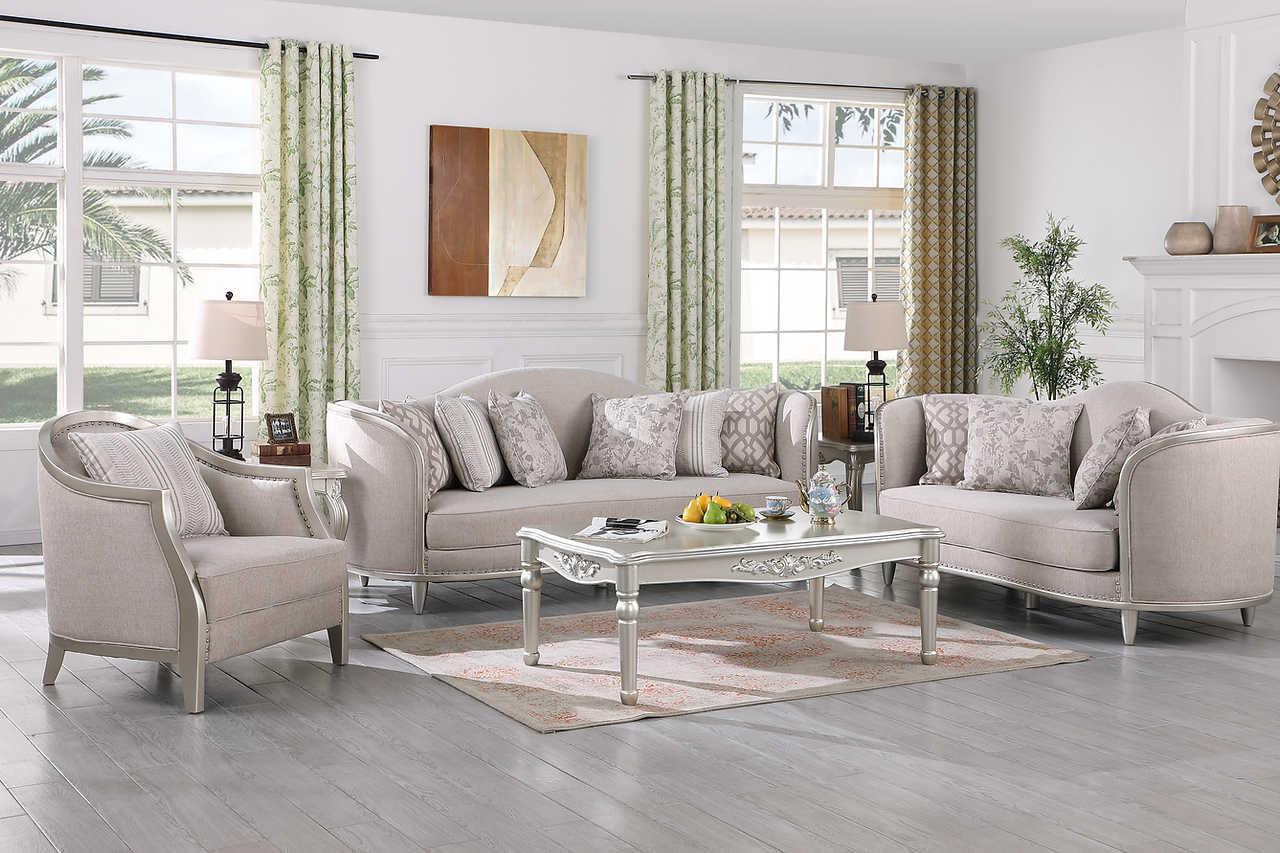 Bellisimo Light Gray Living Room Set - Image 1