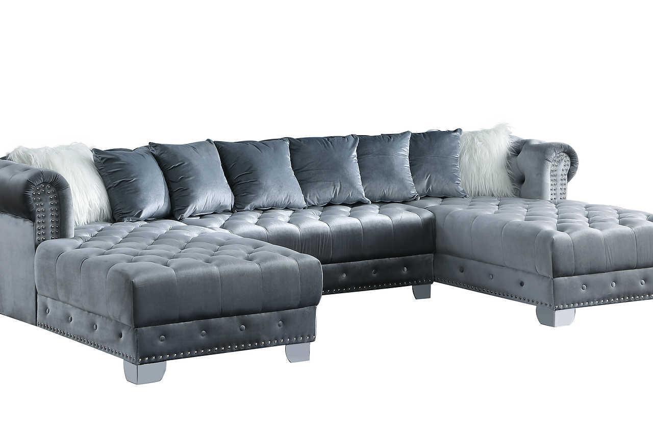 Jordan II Gray Sectional - Image 3