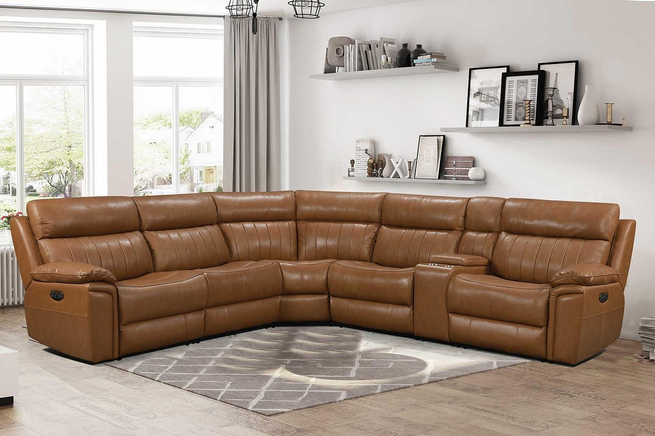 Fresno Camel Power Reclining Sectional - Image 2