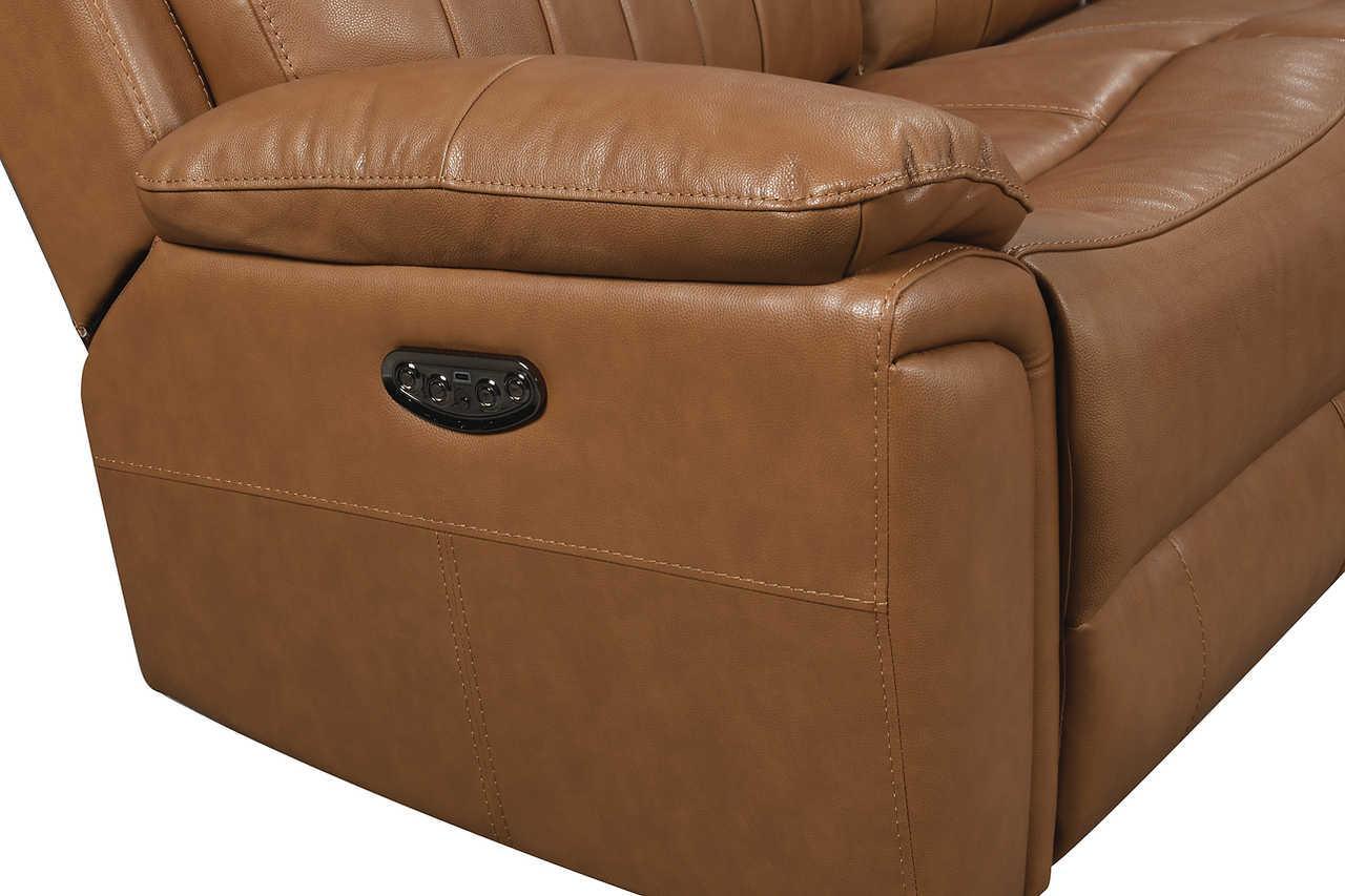 Fresno Camel Power Reclining Sectional - Image 3