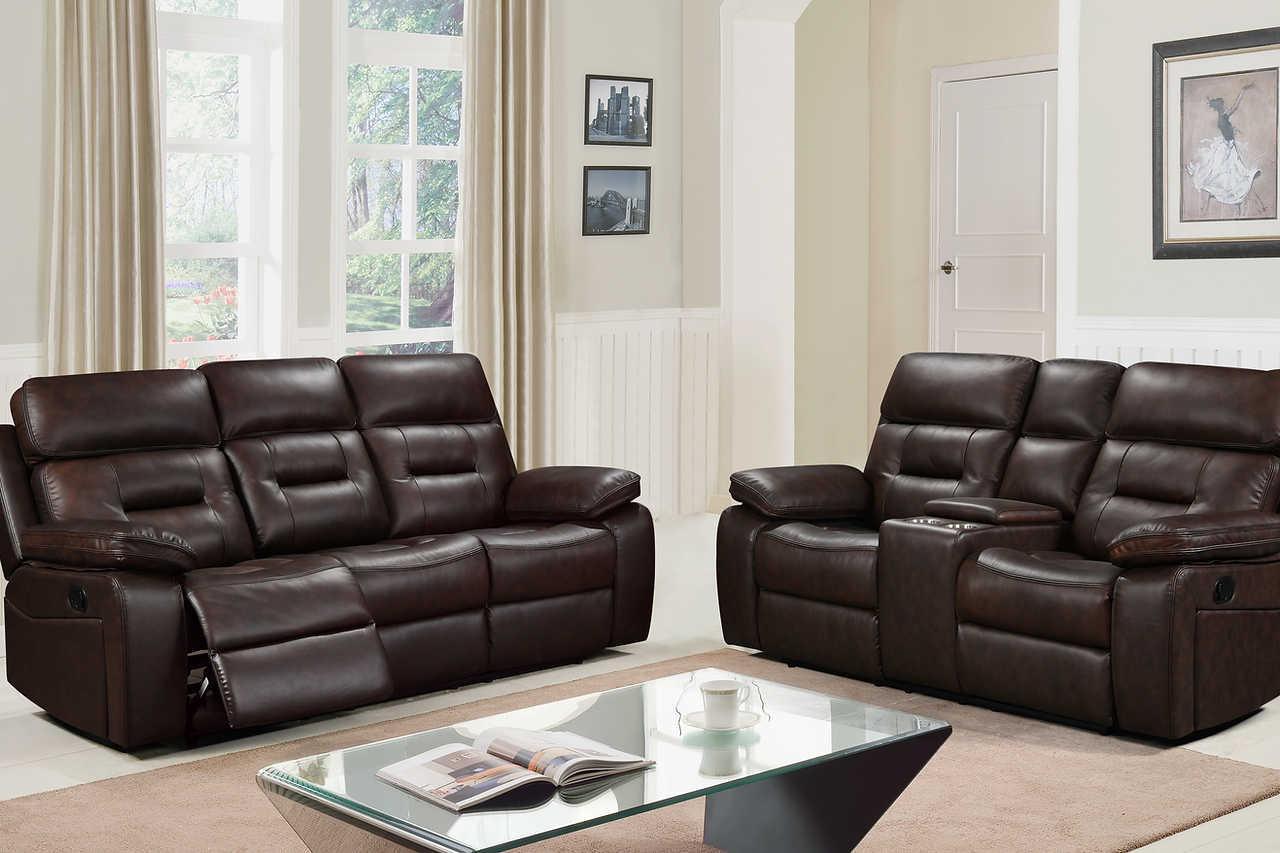 Dallas Brown Reclining Set - Image 2