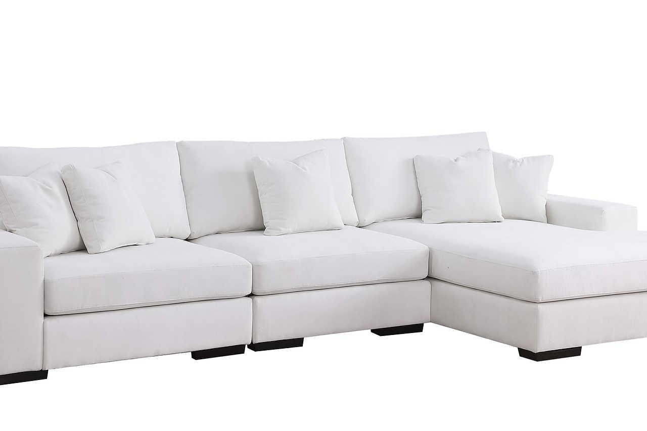 Comfy Cream 3-Piece Sectional - Image 3
