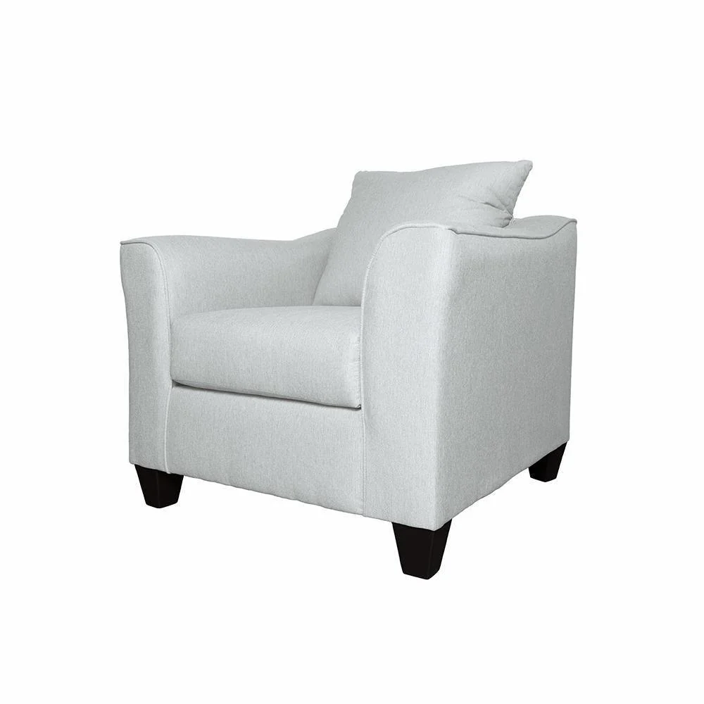 Salizar Upholstered Track Arm Fabric Accent Chair Gray Mist - Image 3