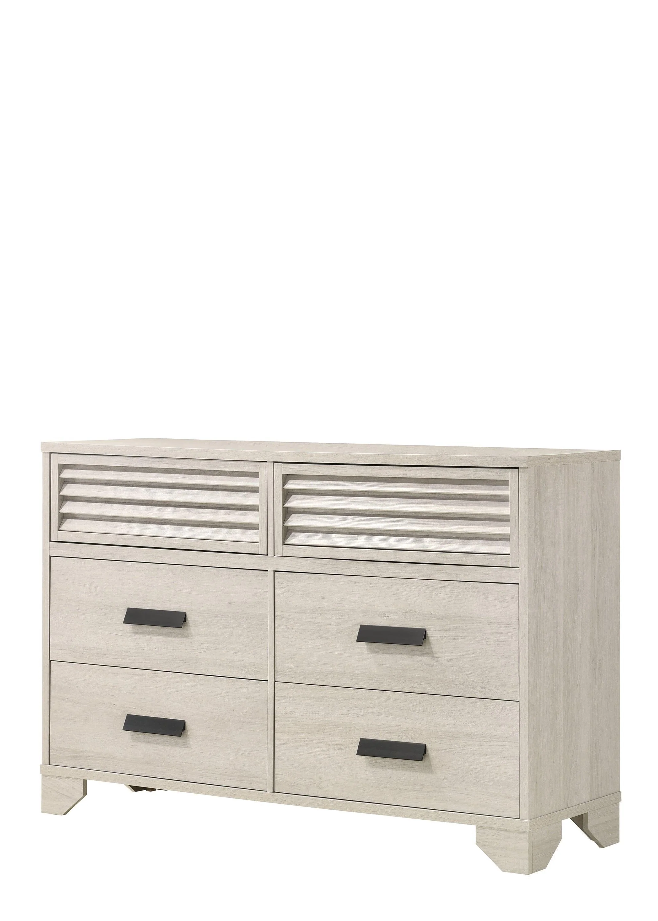 Sarter White 5 Drawers Chest - Image 3