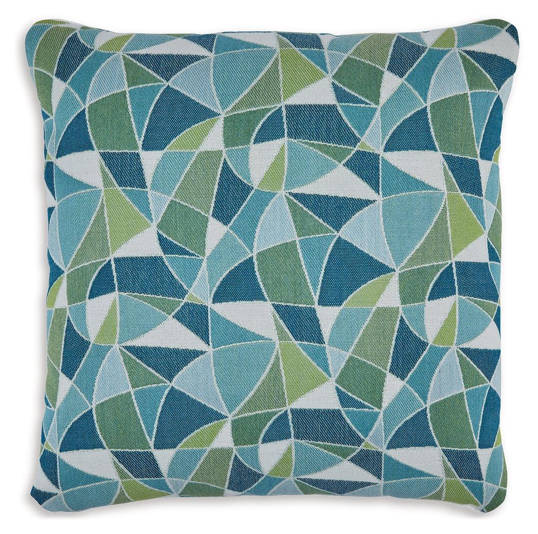 Seanow Next-Gen Nuvella Green Turquoise White Pillow (Set of 4) - Image 2