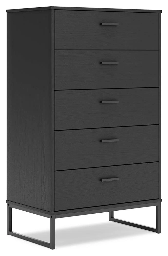 Socalle Black Chest Of Drawers - Image 2