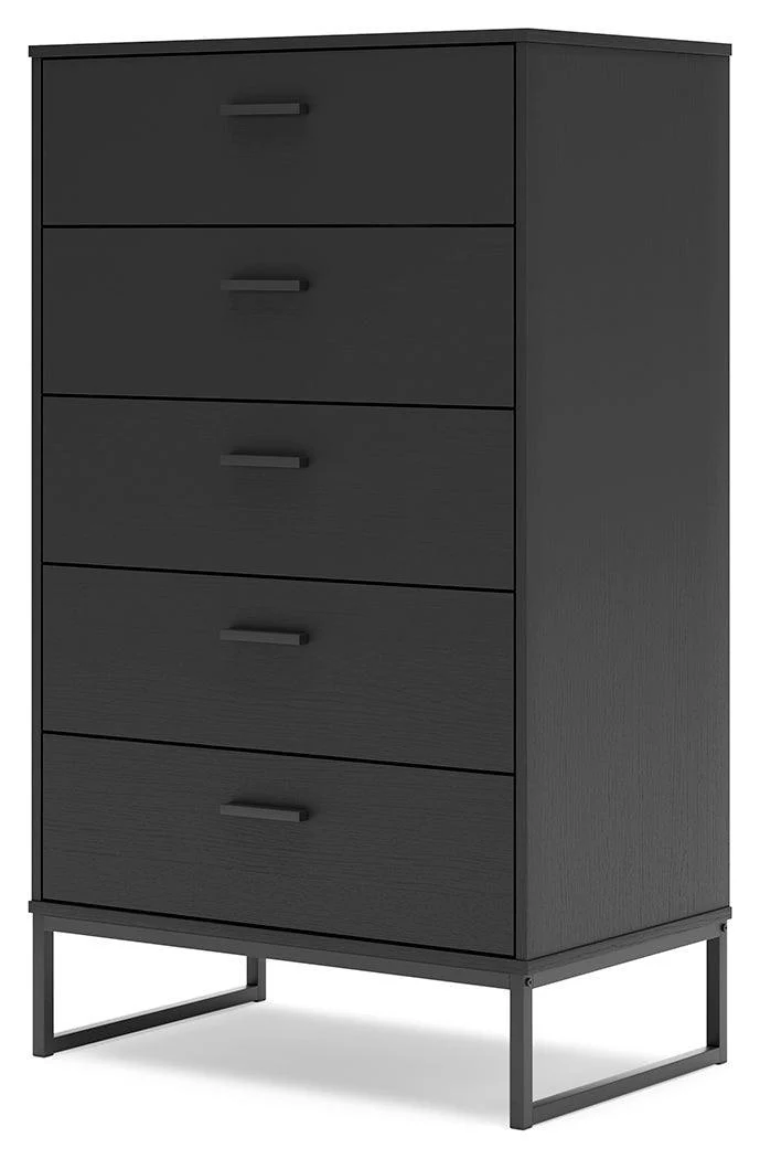 Socalle Black Chest Of Drawers - Image 3