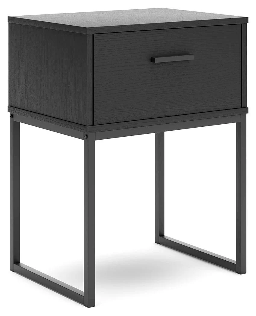 Socalle Black Nightstand - Image 2
