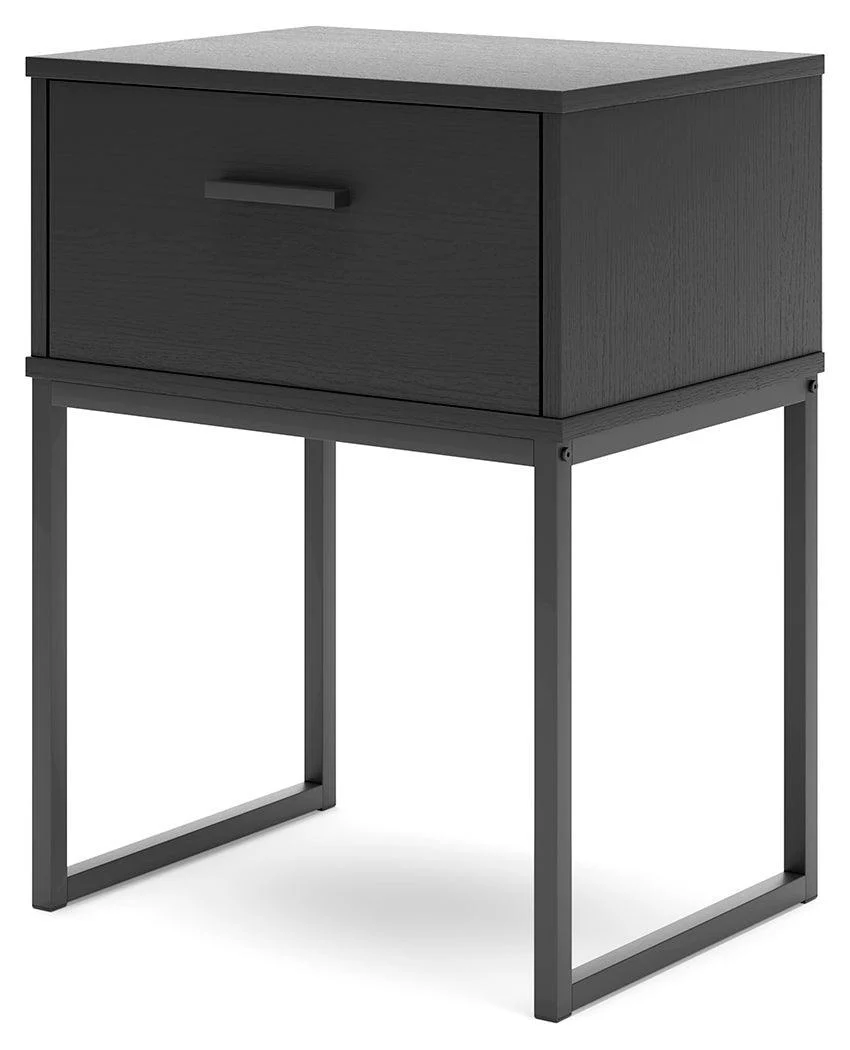 Socalle Black Nightstand - Image 3
