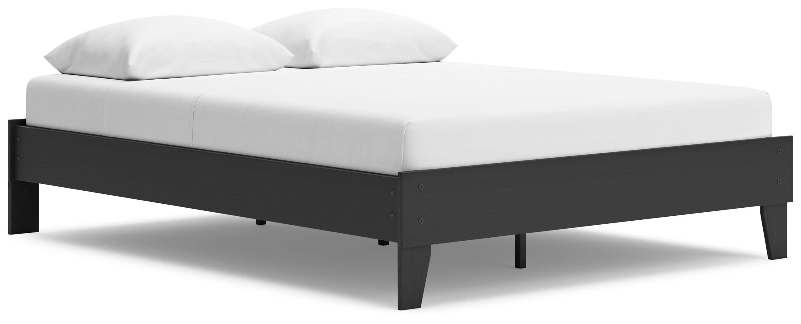 Socalle Black Queen Platform Bed - Image 2