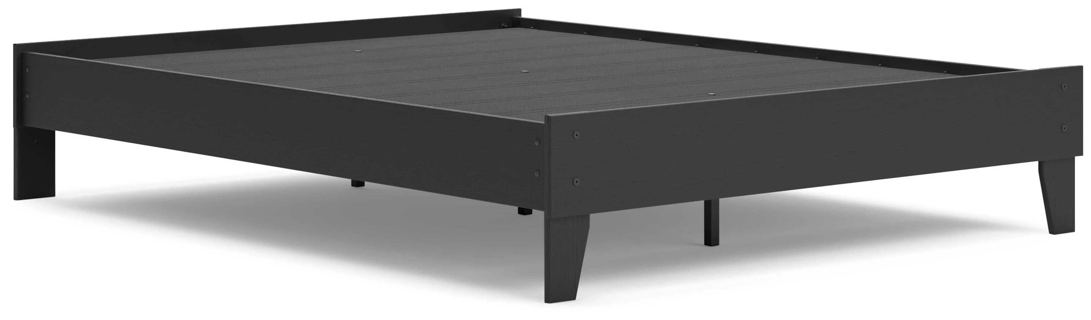 Socalle Black Queen Platform Bed - Image 3