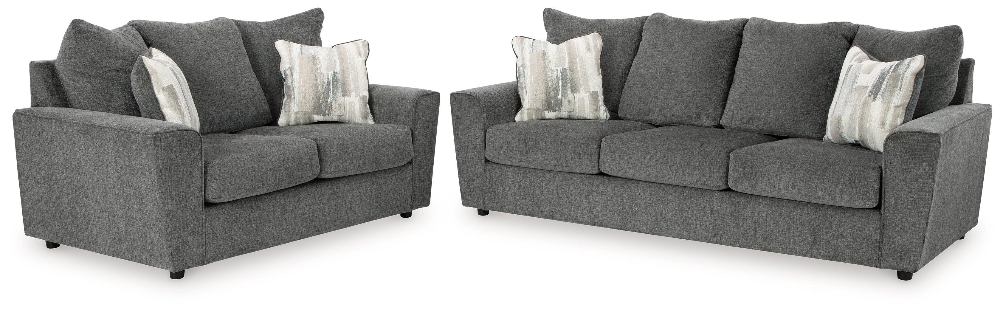 Stairatt Gravel Sofa And Loveseat - Image 2