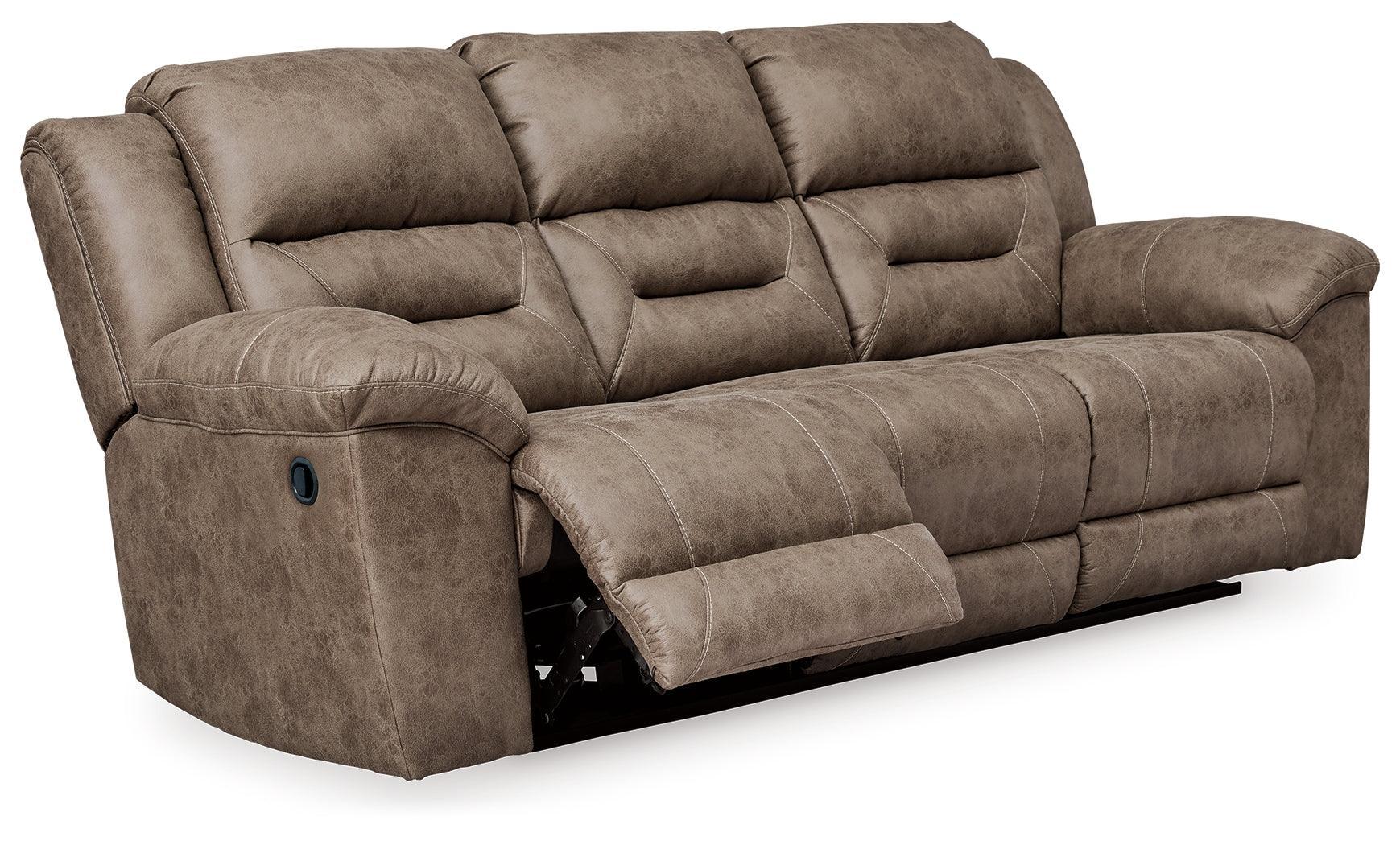 Stoneland Fossil Sofa Loveseat And Recliner - Image 3