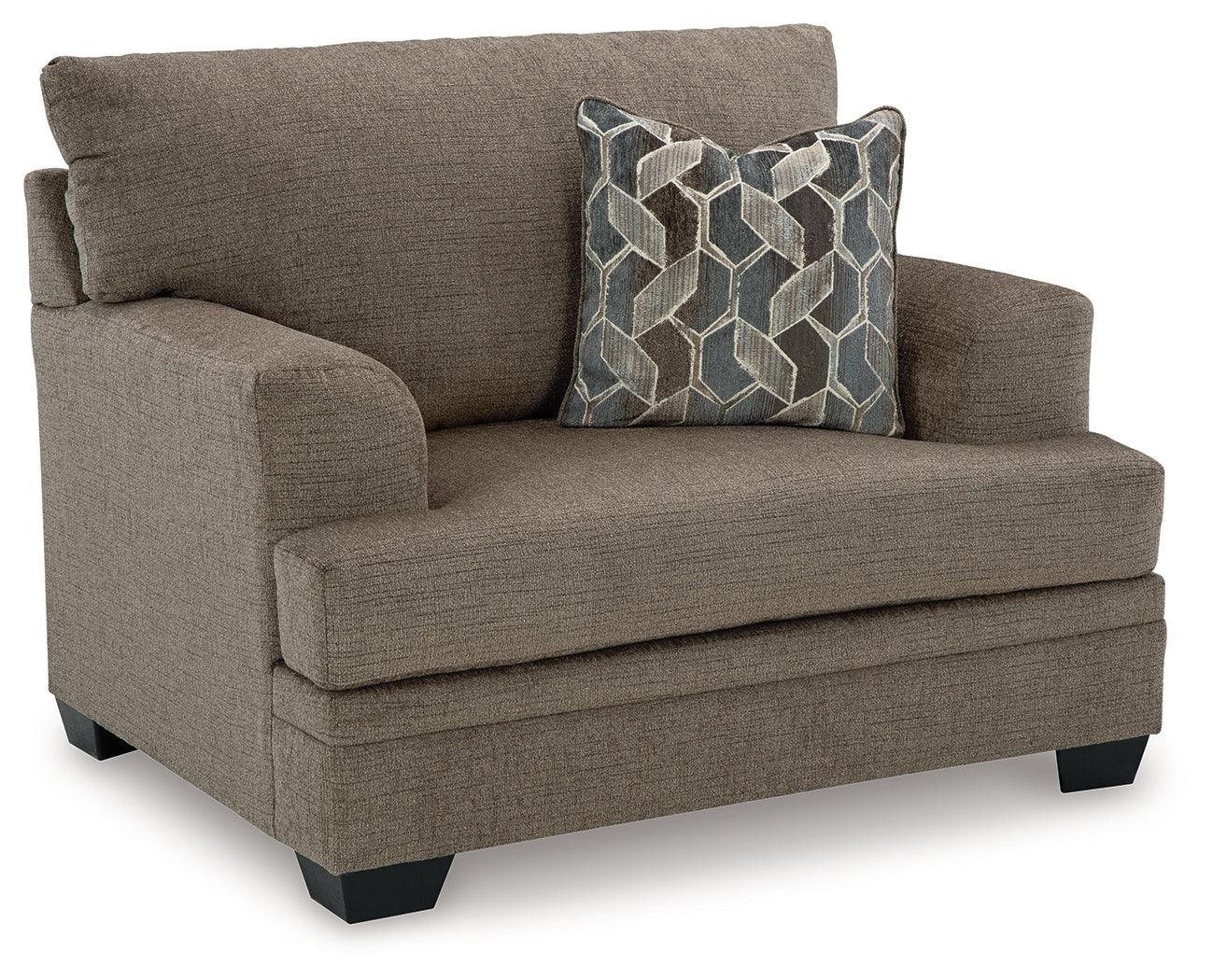 Stonemeade Nutmeg Chenille Oversized Chair - Image 2