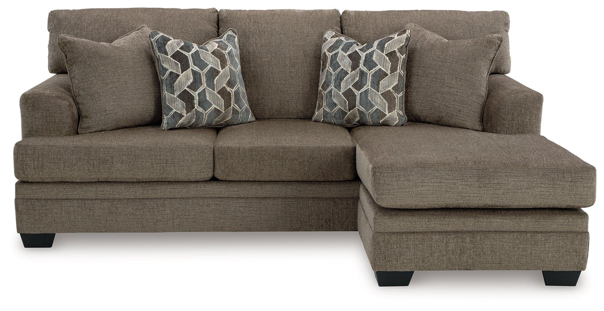 Stonemeade Nutmeg Chenille Sofa Chaise - Image 3