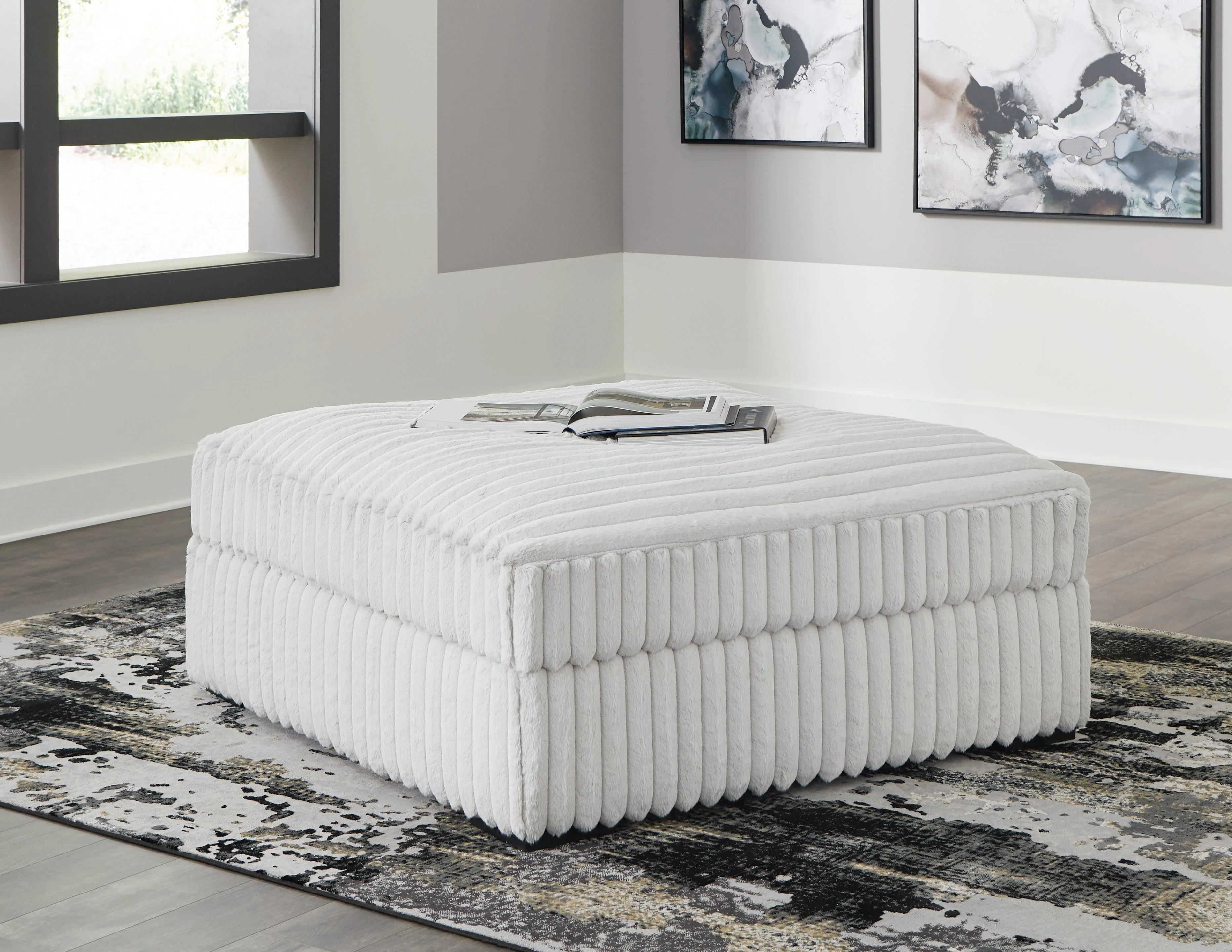 Stupendous Alloy 5-Piece Sectional With Ottoman - Image 3