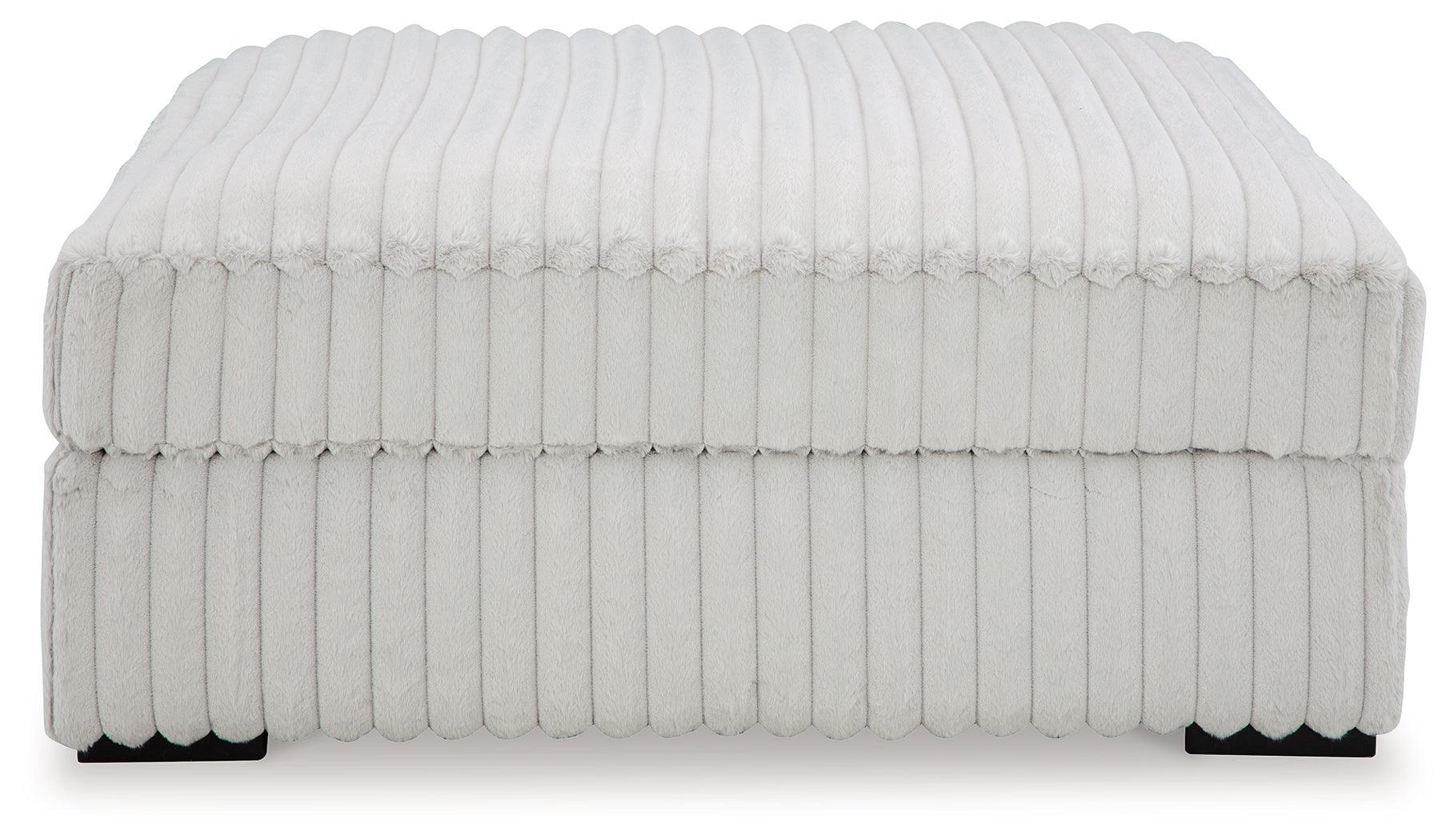 Stupendous Alloy Velvet Oversized Accent Ottoman - Image 3