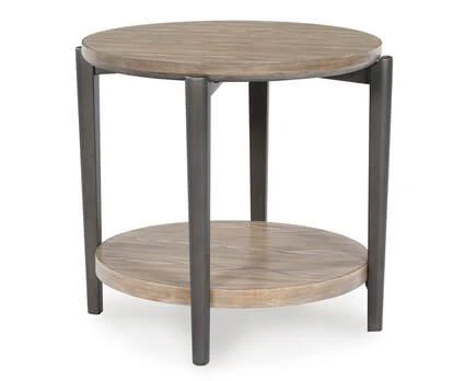 Dyonton Light Grayish Brown Occasional Table Set - Image 1