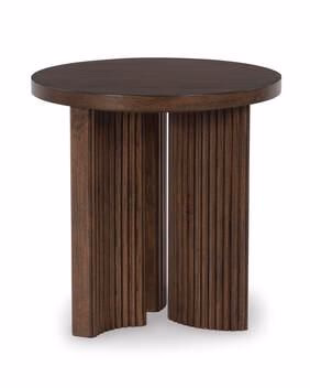 Korestone Dark Brown Occasional Table Set - Image 1
