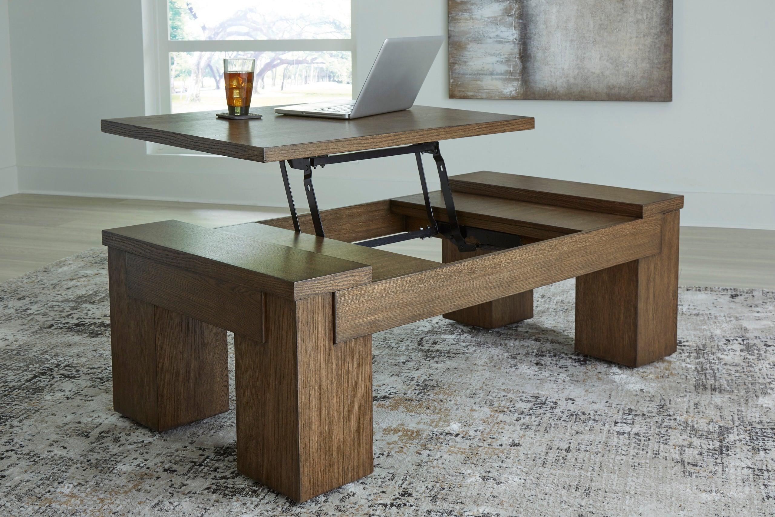 Rosswain Lift Top Cocktail Table - Image 2