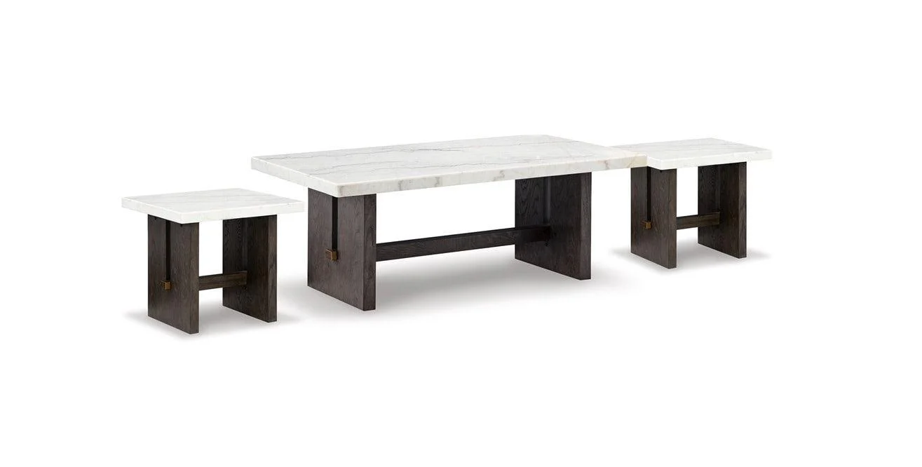 Burkhaus Marble Occasional Table Set
