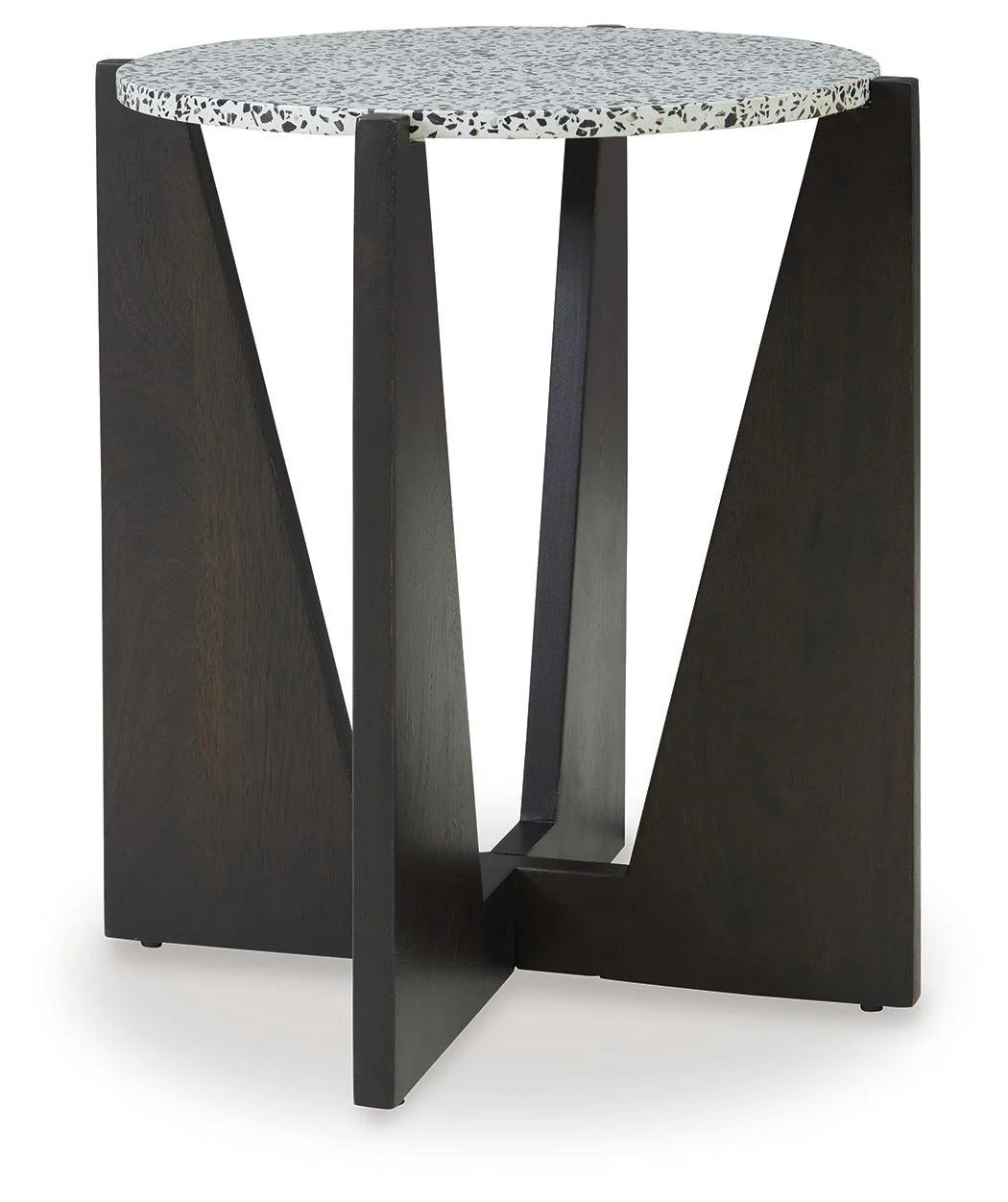 Tellrich Black White Accent Table - Image 2
