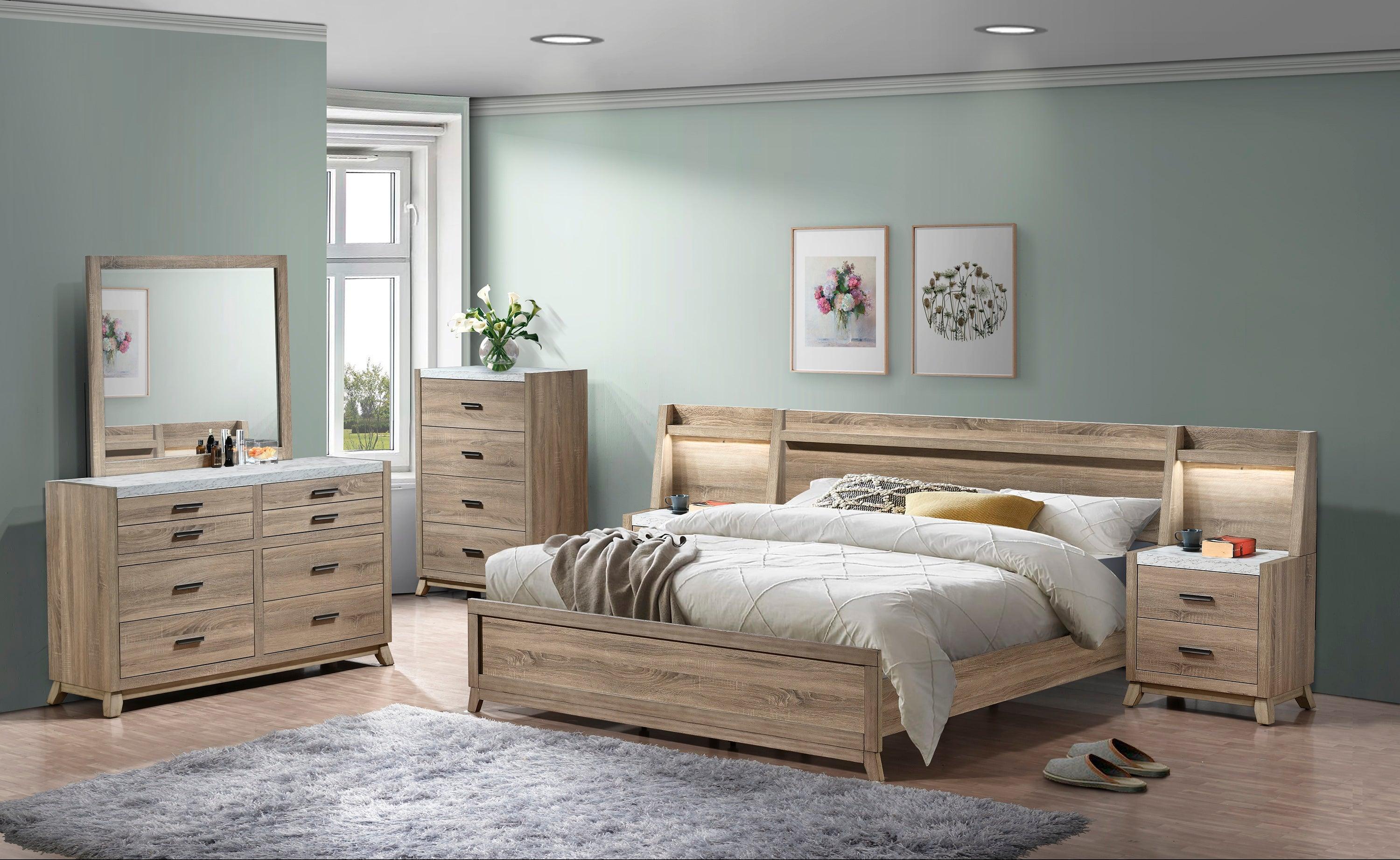 Tilston Brown Panel Queen Bed - Image 2