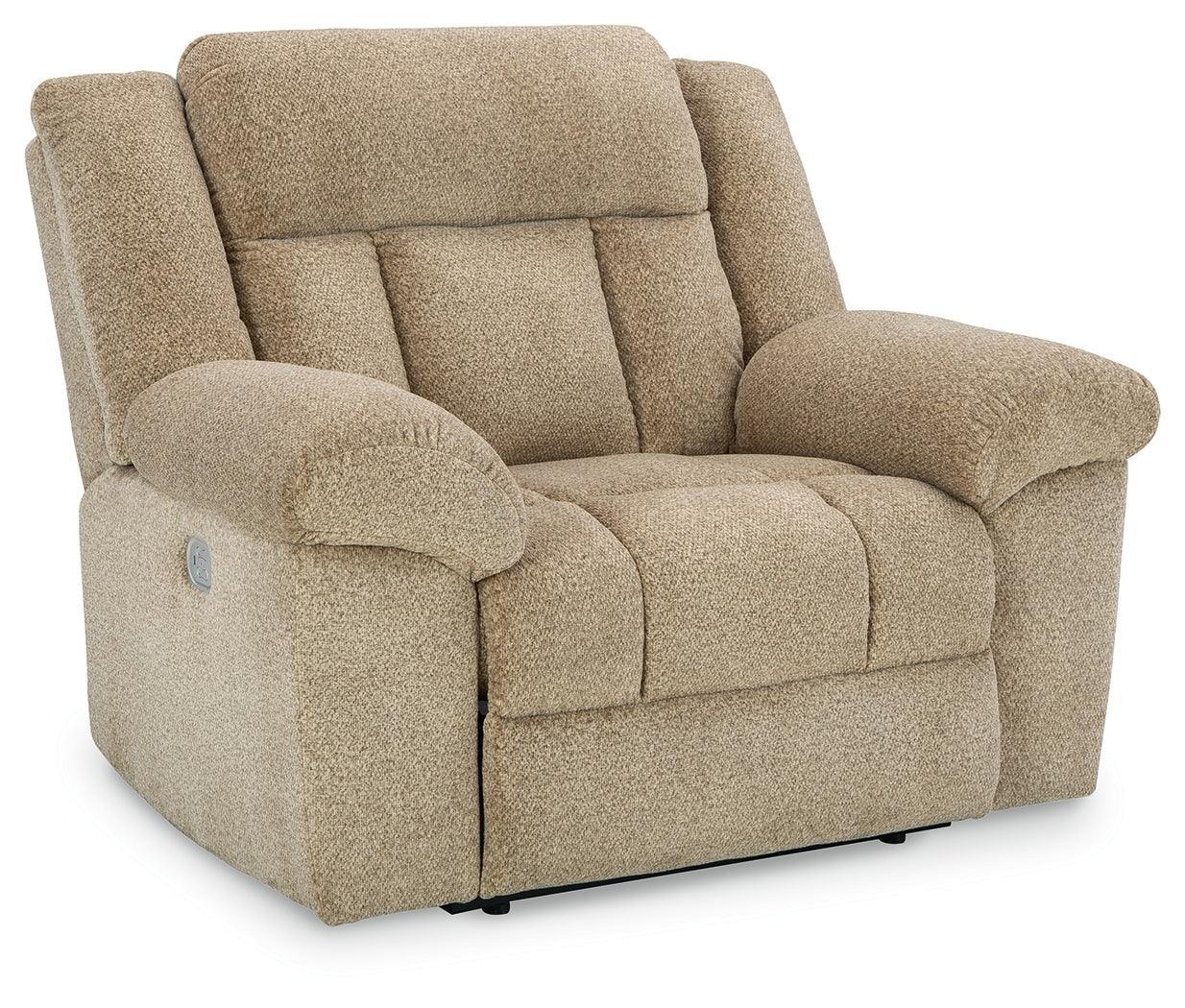 Tip-off Wheat Chenille Power Recliner - Image 2