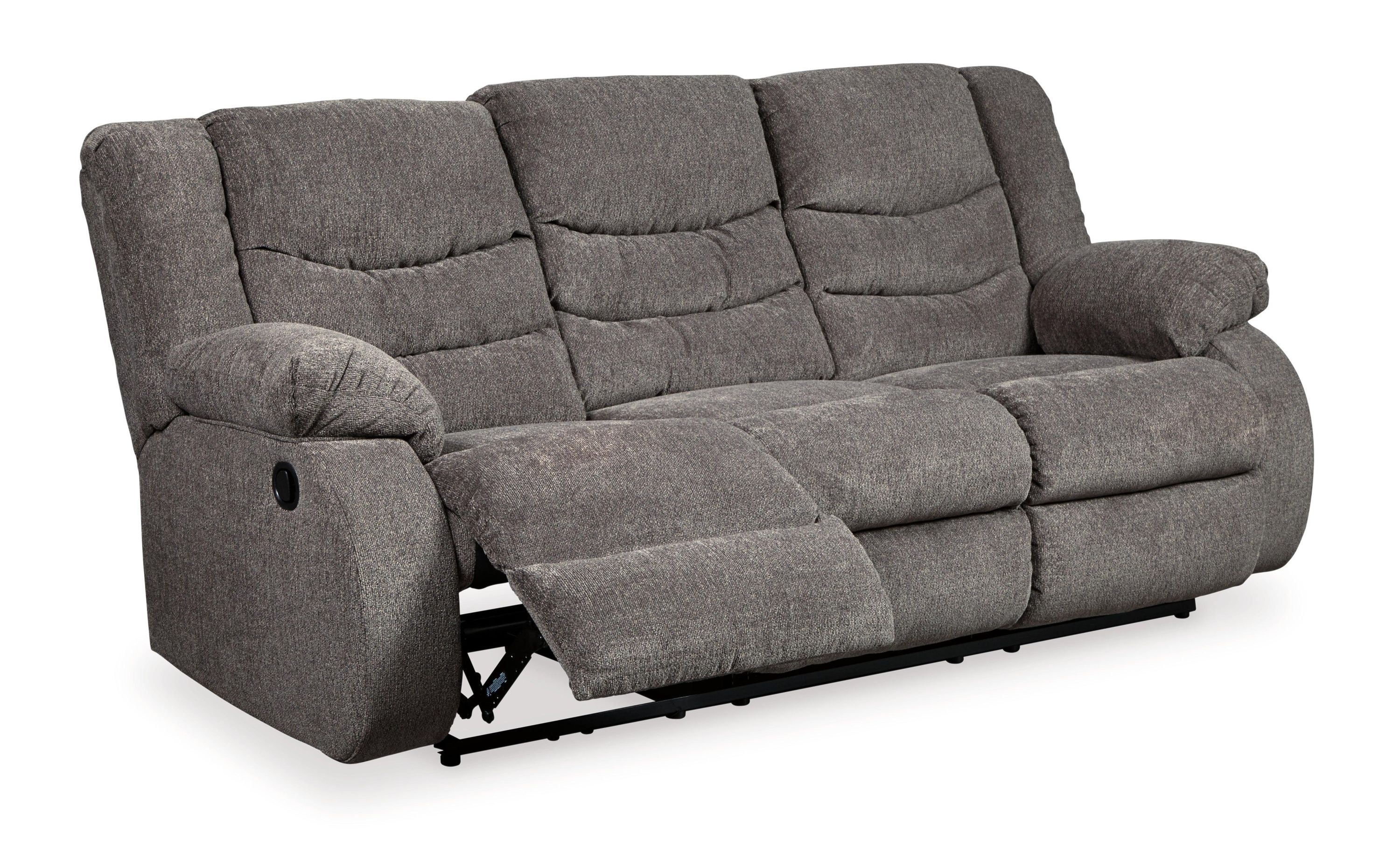 Tulen Gray Sofa Loveseat And Recliner - Image 3