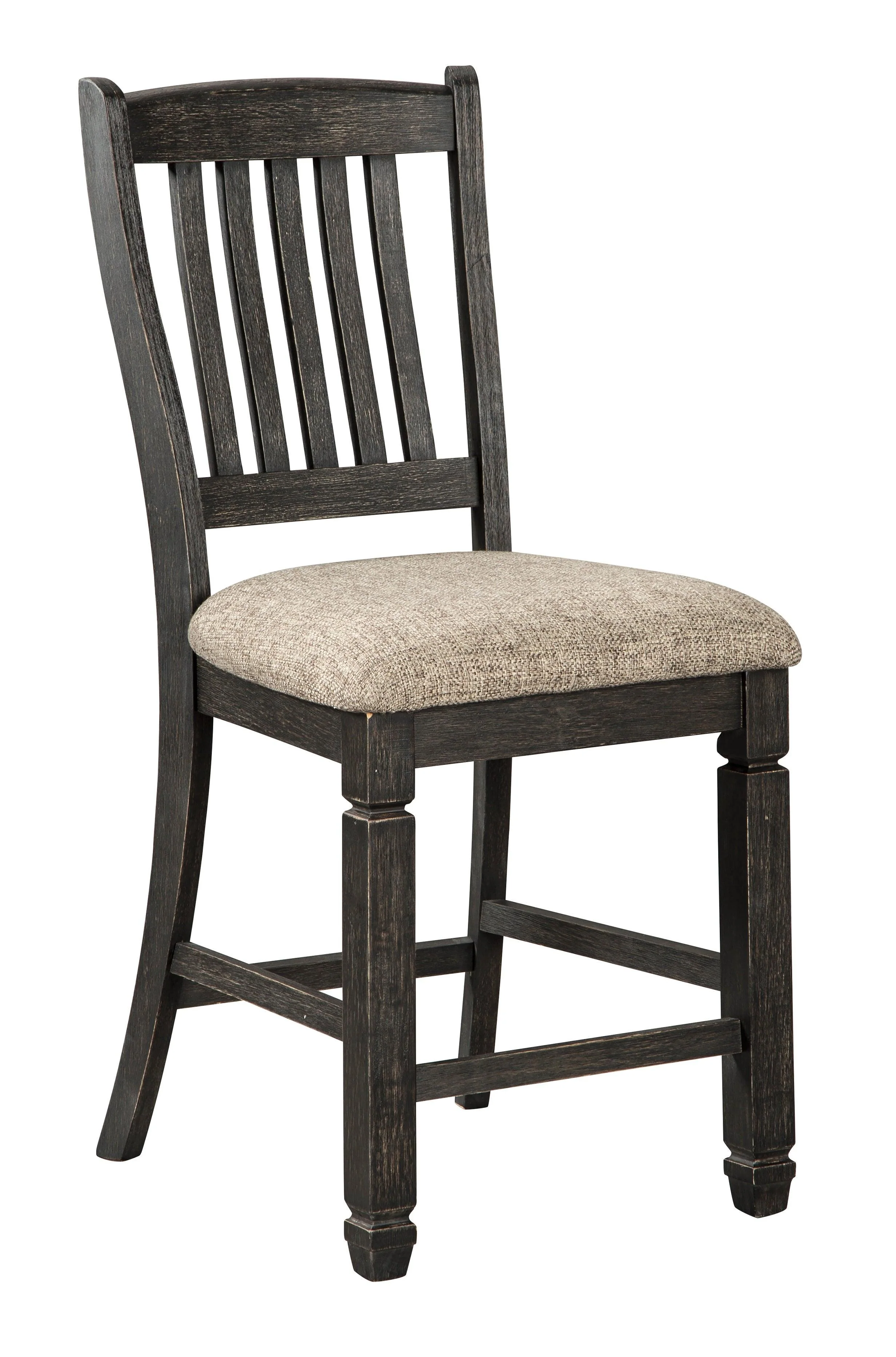 Tyler Black Grayish Brown Creek 2-Piece Bar Stool - Image 2