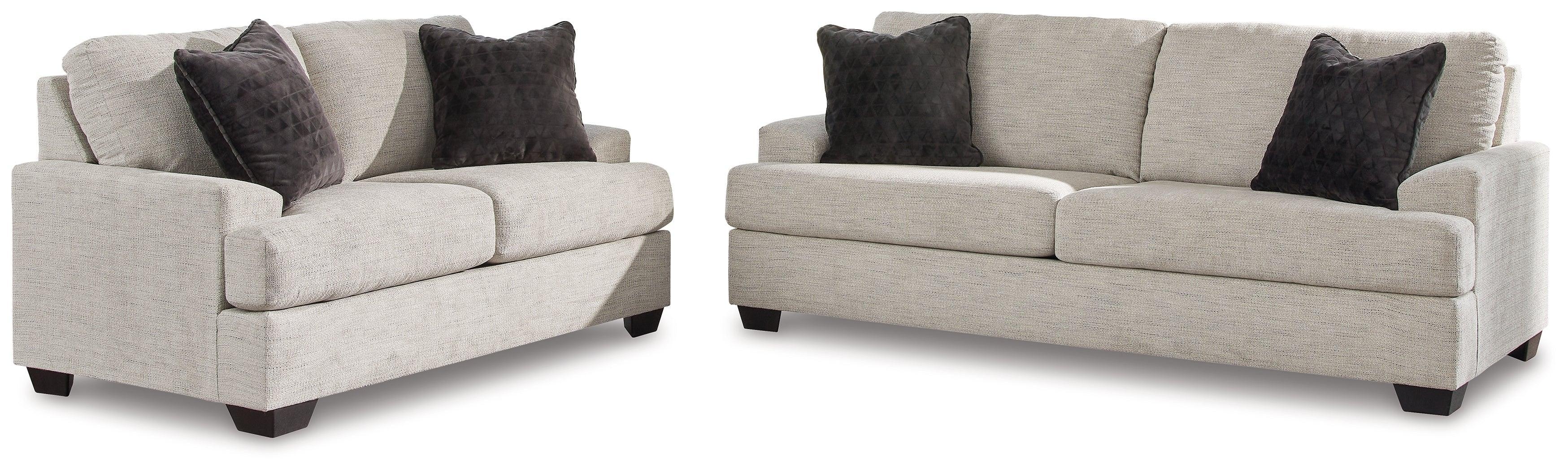 Vayda Pebble Sofa And Loveseat - Image 2