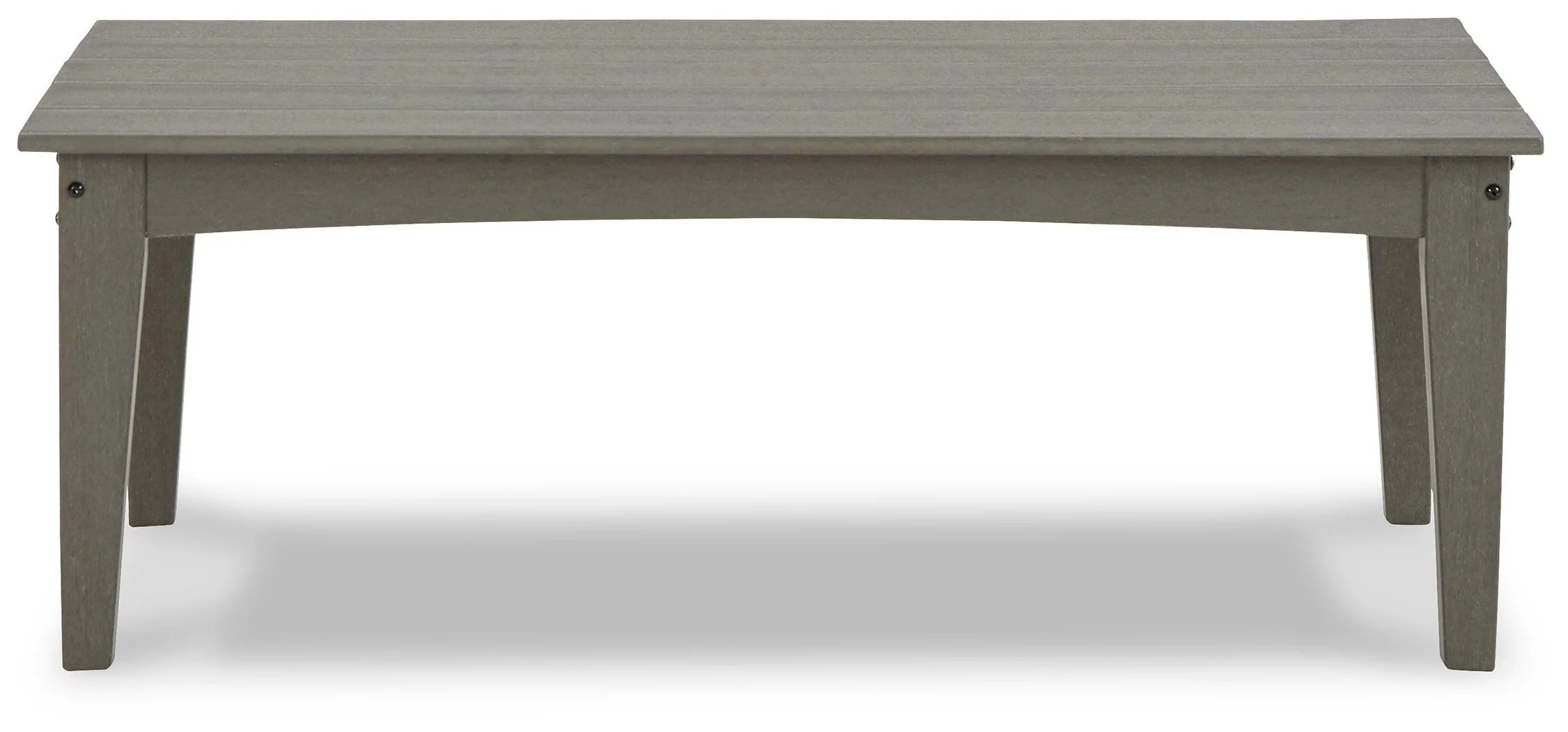 Visola Gray Outdoor Coffee Table With 2 End Tables - Image 3