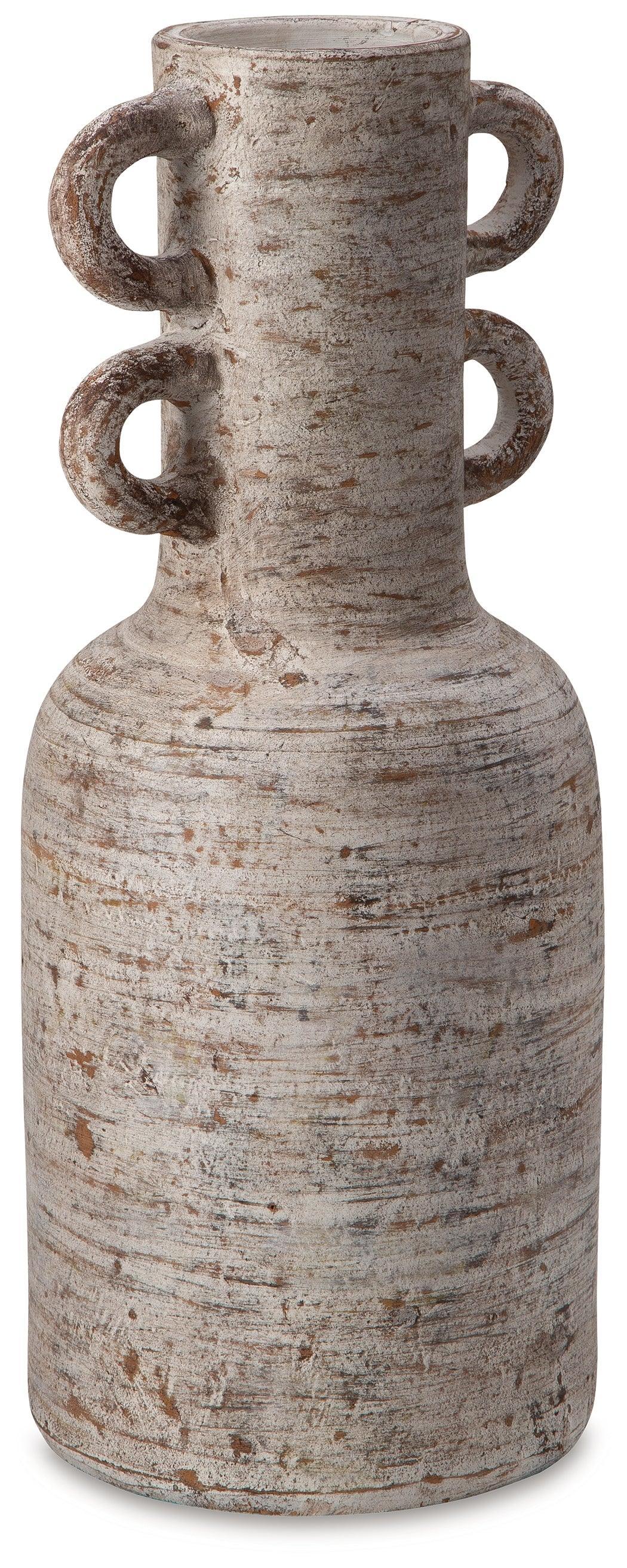 Wellbridge Distressed White Vase - Image 2