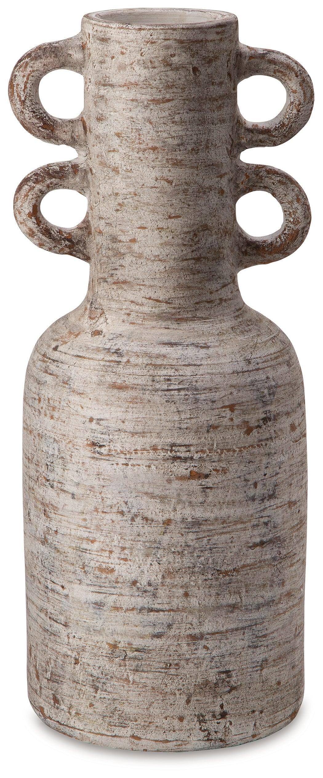 Wellbridge Distressed White Vase - Image 3