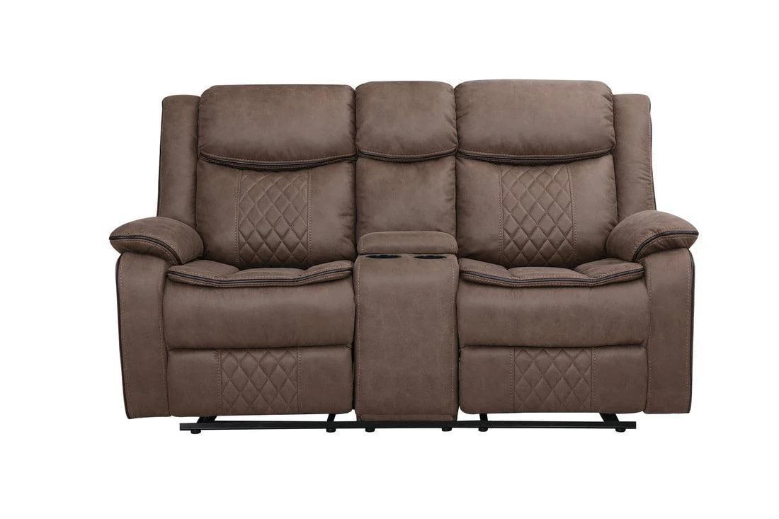 Weston Brown Palomino 3-Piece Reclining Set - Image 3