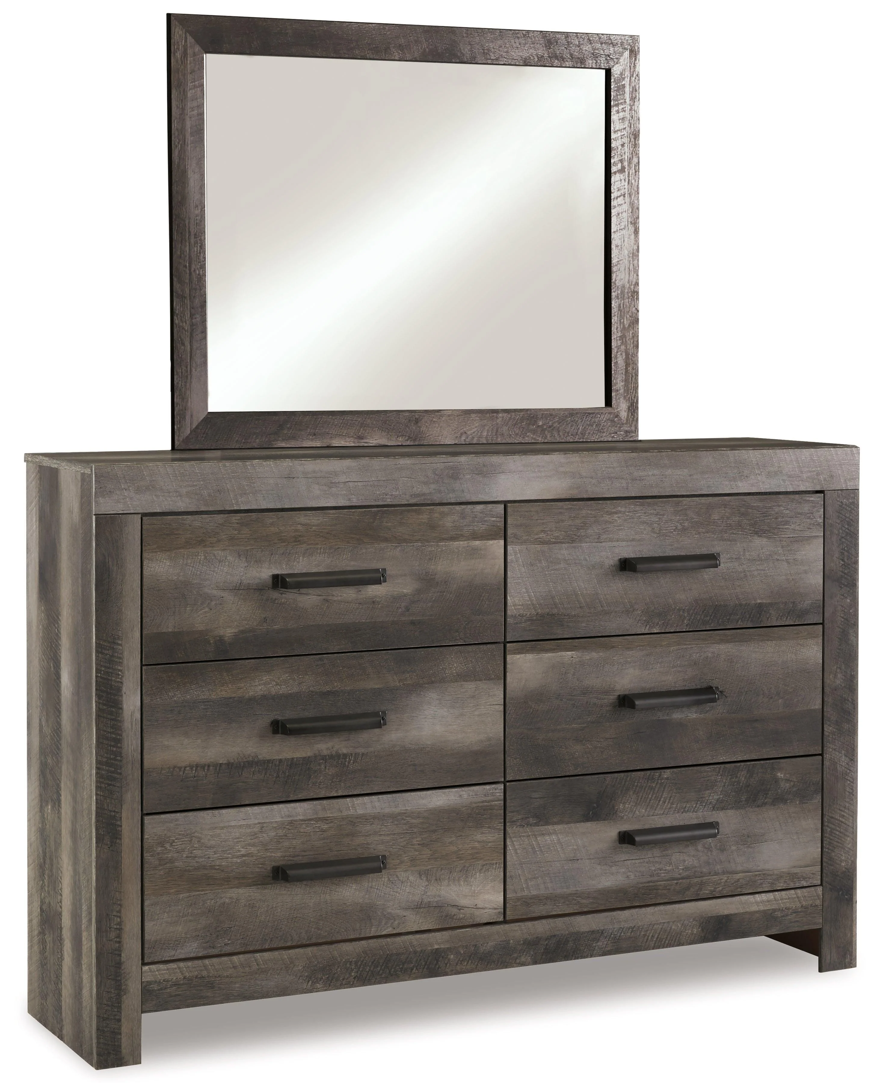 Wynnlow Gray Crossbuck Panel Bedroom Set - Image 3