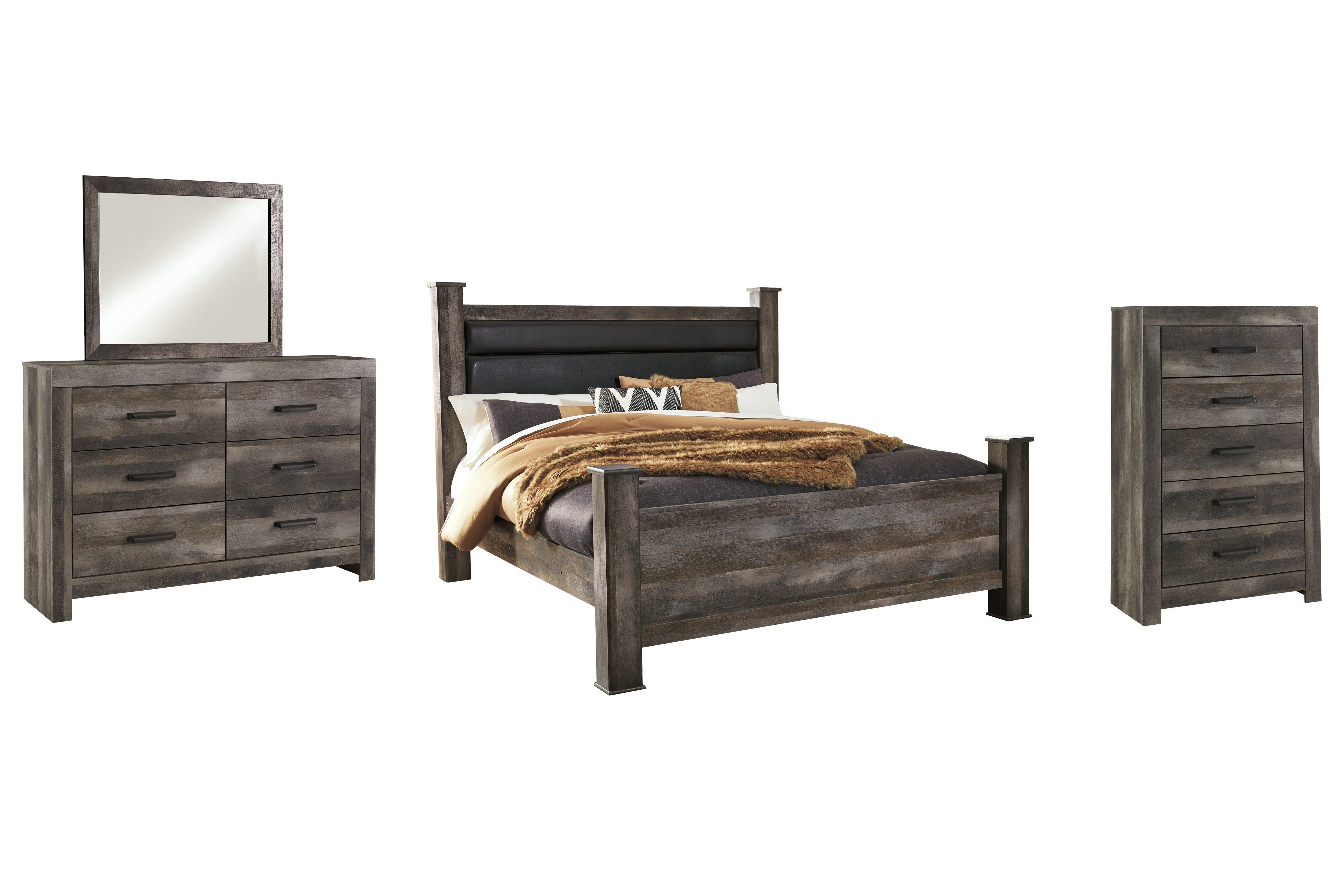 Wynnlow Gray Poster Bedroom Set - Image 2