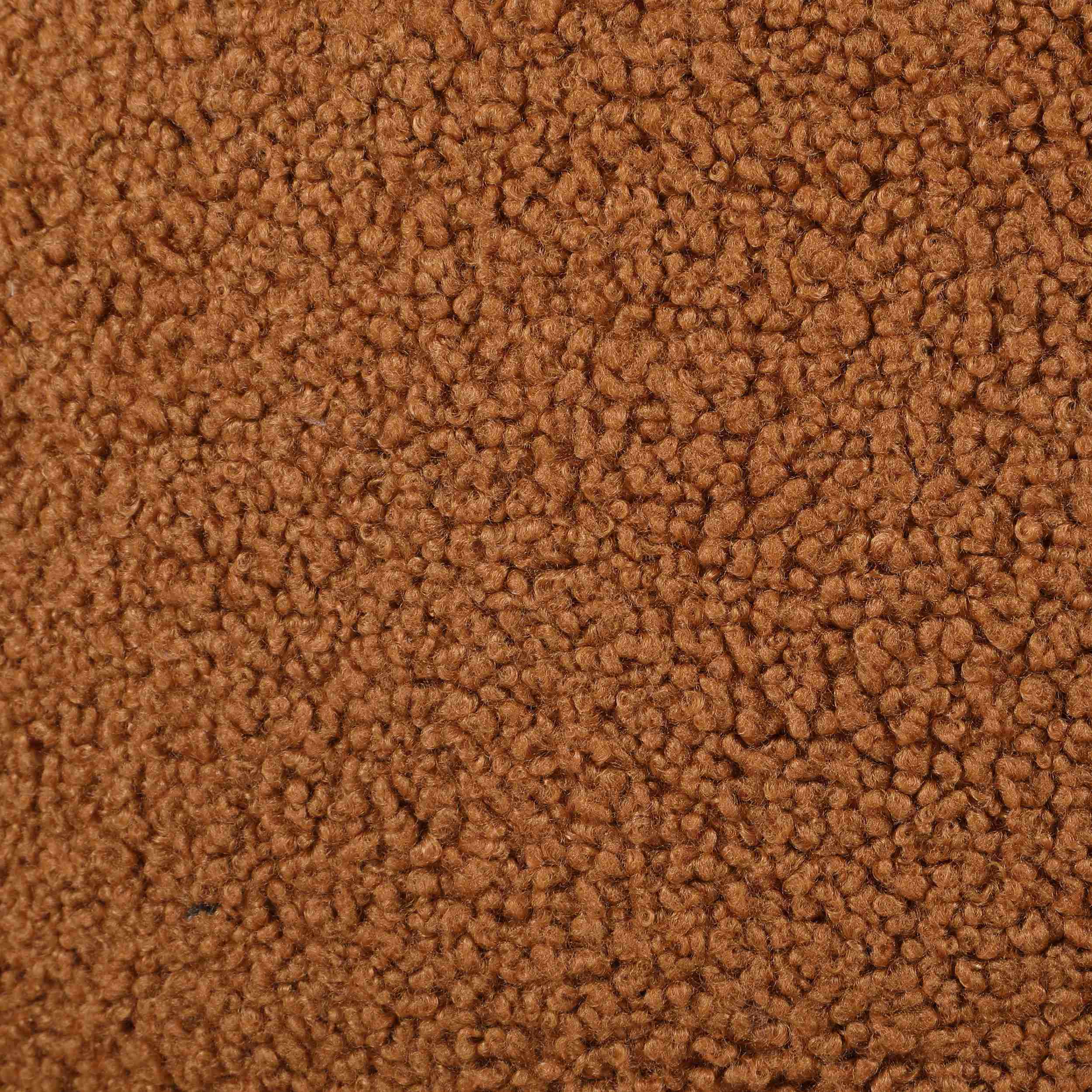 Zonie Boucle Upholstered Barrel Back Accent Chair Orange - Image 2